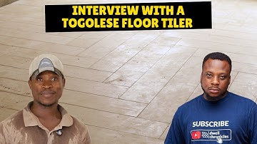 Building In Ghana | I Met The Best Togolese Floor Tiler #buildinginghana #accraghana