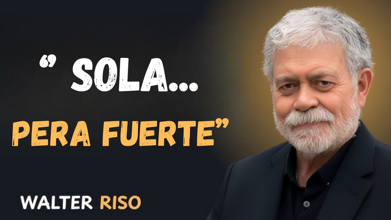 La mujer que camina SOLA, sin marido, GUIADA SOLO POR SU FE | Inspiración al estilo de Walter Riso