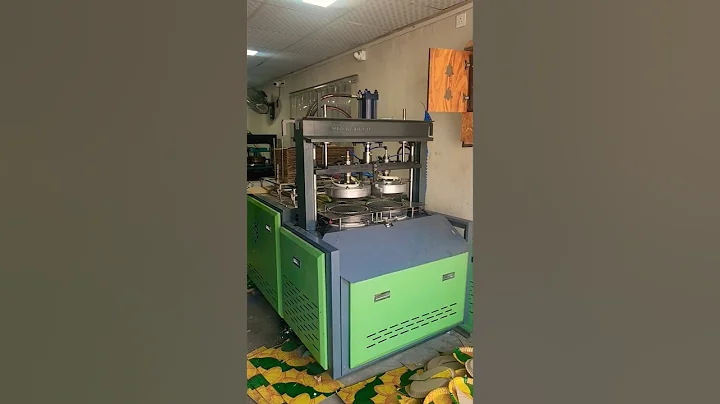FULL AUTOMATIC PAPER PLATE MACHINE LATEST MODEL #business #paperplatemakingmachine #businessideas