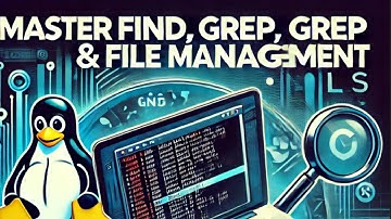 Linux Basics: Find, Grep, and File Management Commands Explained#linux #filemanagement #linuxbasics