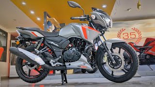 Tvs Apache Rtr 160 2v Bs6 Update Matte Grey New Changes Full Review Youtube