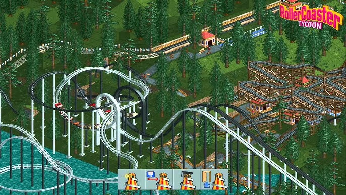 Rollercoaster Tycoon 2 Gameplay Trailer - Download Free Games 