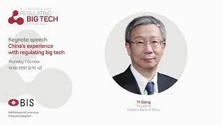 Keynote speech: China's experience with regulating big tech | Regulating big tech conference