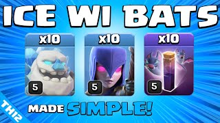 10 x Ice Golems + 10 x Bat Spells is POWERFUL!!! TH12 Attack Strategy | Clash of Clans