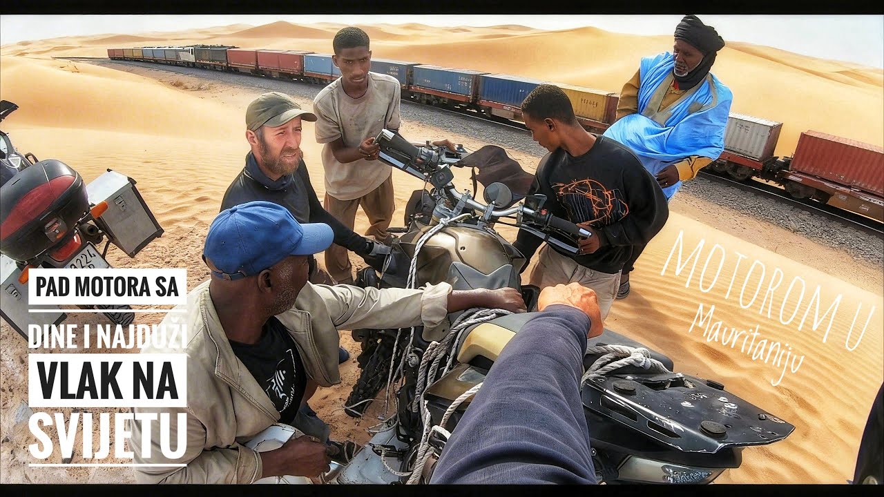 Motorom u Mauritaniju E63: Pad motora sa dine i najduži vlak na svijetu 