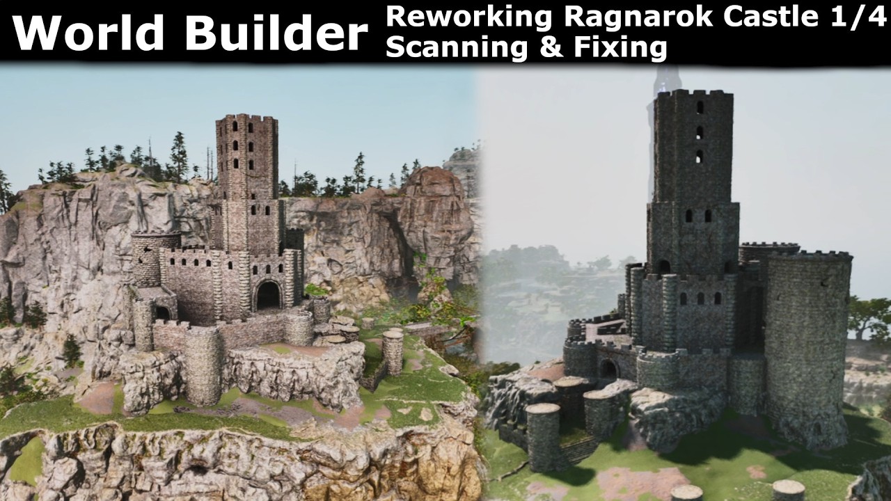 Pront Castle Ragnarok Reworking Ragnarok Castle Part 1/4 Scanning & Fixing Castle - YouTube