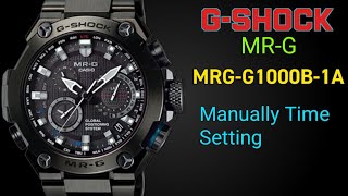 How To Set Time On A Casio G-Shock MRG-G1000 (5411).