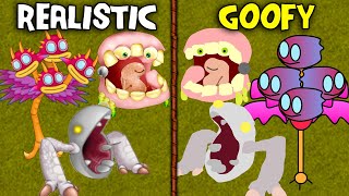 MonsterBox: ISLAND_DEMENTED_DREAM_ERROR with Maxillaphone, Gob, Yawstrich | My Singing Monsters TLL