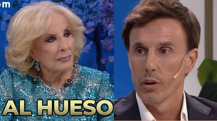 "NO IMPORTABA QUE FUERAS FUNCIONARIO, IMPORTABA QUE ERAS EL MARIDO DE PAMPITA": Mirtha vs. Moritán