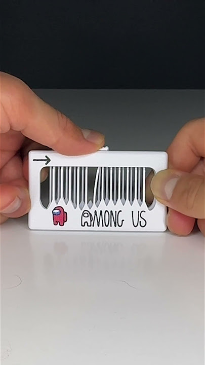 3D Printed Among Us Drip Theme Musical Print