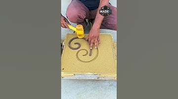 Molten Lead Meets Sand – Stunning Design Casting Process 😮