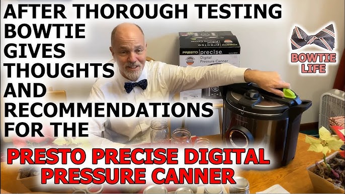 How to Pressure Can with the Presto Precise® Digital Pressure Canner -  How-To - Video - Presto®