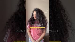 Different versions of my HEALTHY NATURAL CURLS !! Why curls don’t stay and why hair is frizzy?
