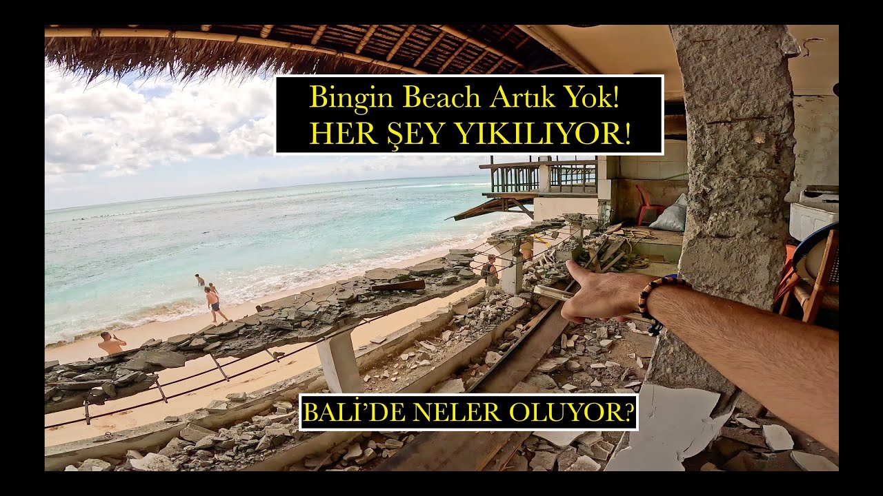 YIKILDI… Bali Bingin Beach Artık Yok! PEKİ NEDEN ŞİMDİ? #bali