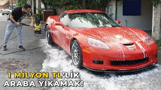 1 MİLYON TL DEĞERİNDE SPOR OTOMOBİL NASIL YIKANIR? | KARCHER K3