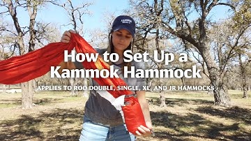 How to Set Up a Kammok Hammock
