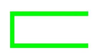 Zooming Rectangle Green Screen