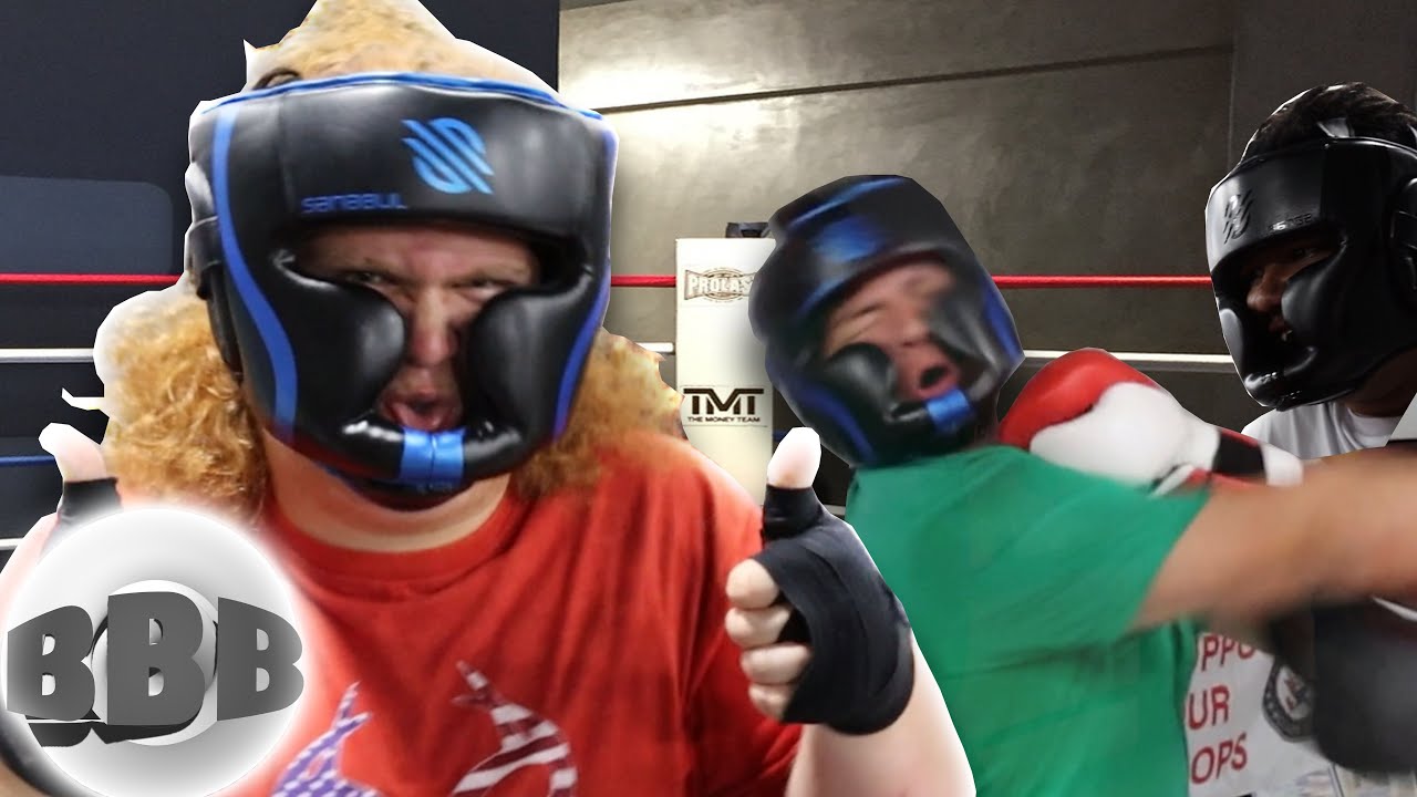 We Boxed in a Real Boxing Ring