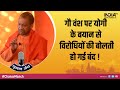 UP में आवारा गायों पर CM Yogi ने ऐसी बात कही कि विरोधियों की बोलती हो गई बंद !