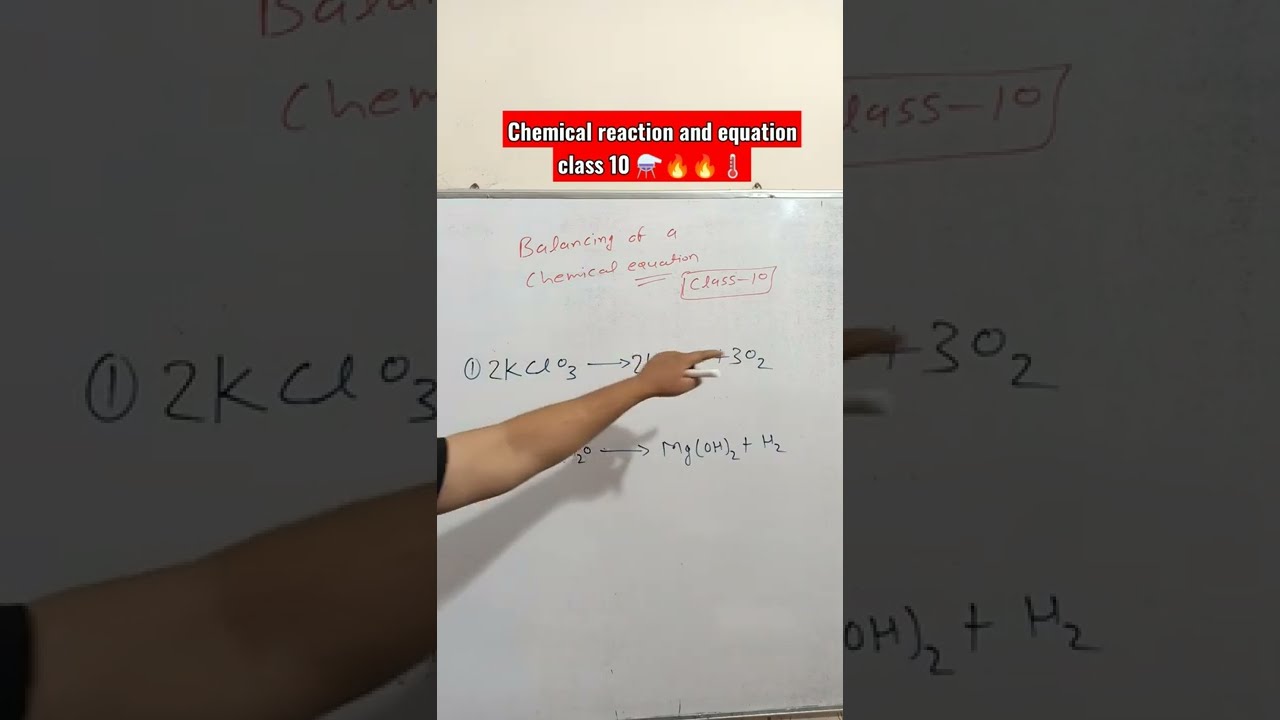 How To Balance Chemical Equation Balancing Of Chemical Equation Class How To Balance Chemical Equation Balancing Of Chemical Equation Class