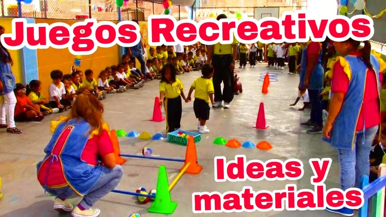 Los Mejores Juegos Recreativos Para Ninos Educacion Inicial Maestra Clase Virtual Youtube