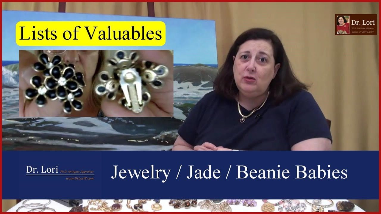 Lists of Costume Jewelry Makers, Jade Types, Silver Jewelry & Beanie