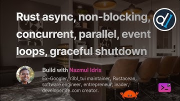 Build with Naz : Rust async, non-blocking, concurrent, parallel, event loops, graceful shutdown