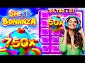 SWEET BONANZA Küçük Kasa 🍭 300 000 TL SLOT BONANZA REKORUM   REKOR KAZANÇ  #sweetbonanza100x