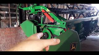 AJUSTES PLATAFORMA DE CORTE JOHN DEERE - S400 622F