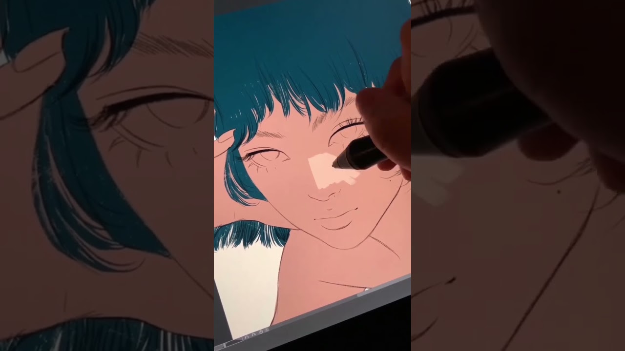 Janice Sung さんの作品メイキング動画🫧🖤 | Art by Janice Sung