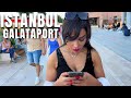 Istanbul Modern 2024 Galataport Tourist Attractions Walking Tour|4k 60fps