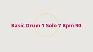 KCO Drum MR 1 Solo 7 bpm 90