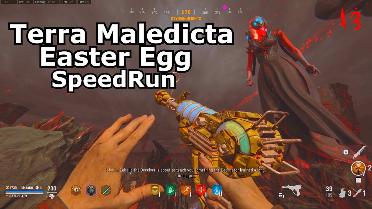 Terra Maledicta Easter Egg Speed Run World Record 2343 YouTube