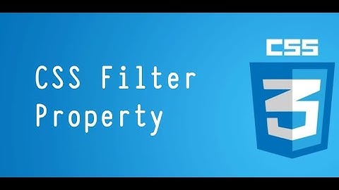 CSS Tutorial in Hindi #17 | Filter in CSS | CSS Filter