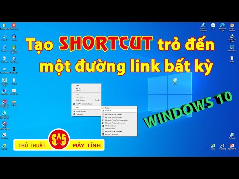 Tạo Shorcut Trỏ đến Một đường link Bất kỳ | Thủ Thuật Máy Tính