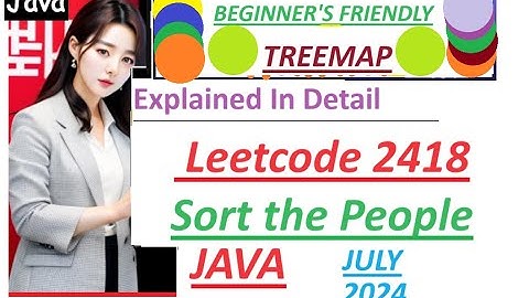 Sort the People | Leetcode 2418 | TreeMap | Java Code | Developer Coder