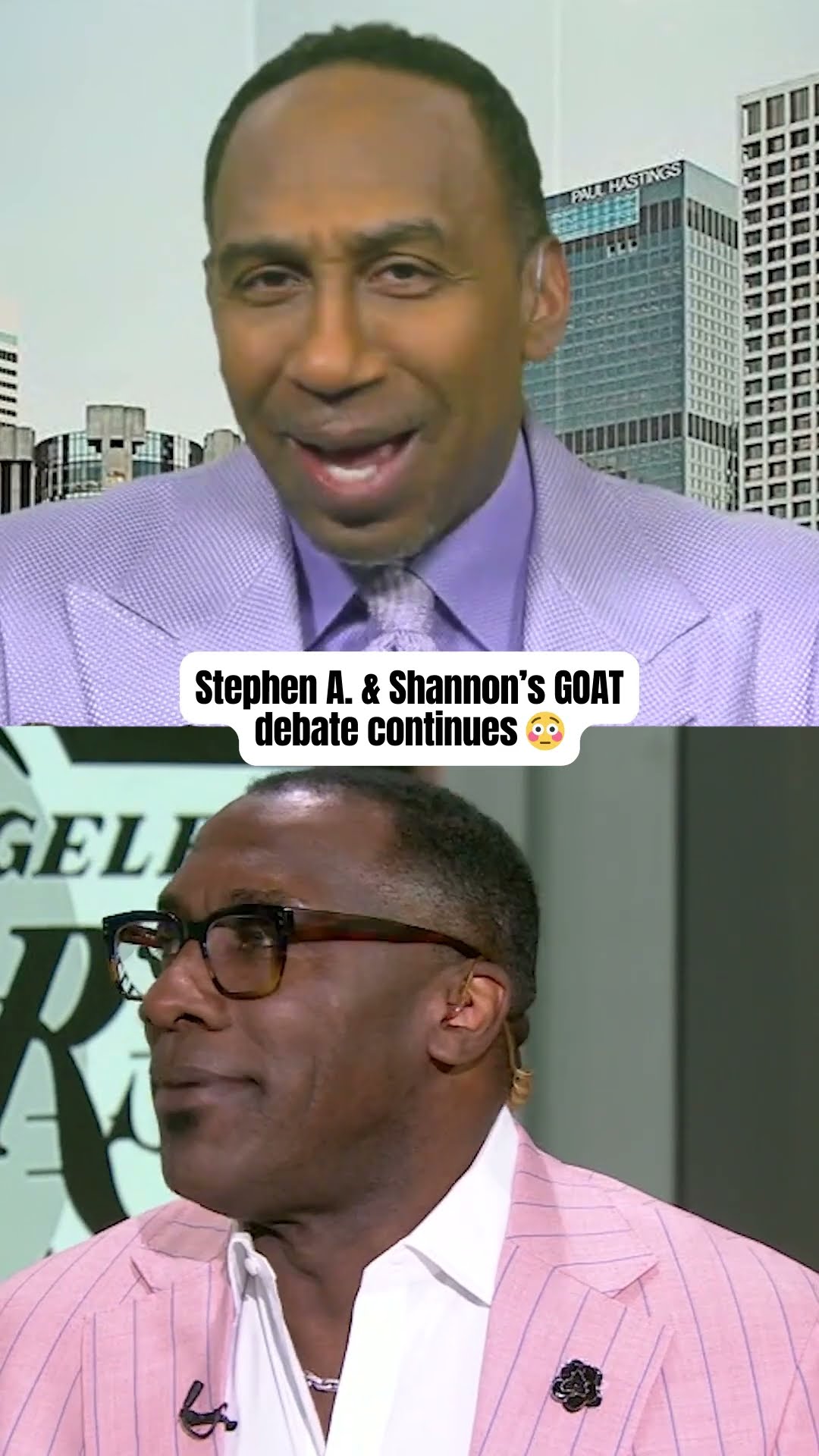 Stephen A. CONCEDES in the LeBron vs. MJ GOAT DEBATE ??