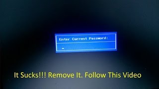 How To Remove BIOSCMOS Password On Laptop - 2019 ...