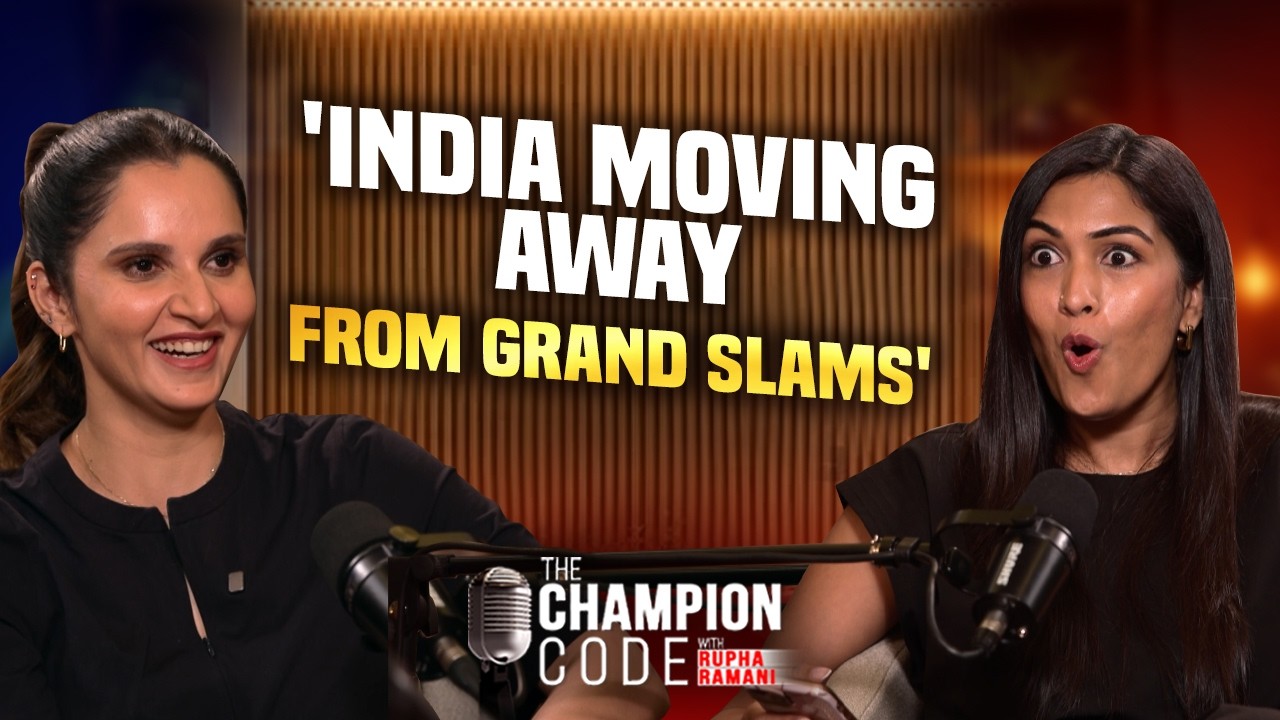 Sania Mirza: Retirement, Serena's Return & Saving Indian Tennis |The Champion Code With Rupha Ramani thumbnail