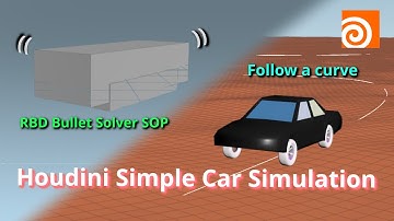 Houdini Simple Car Simulation