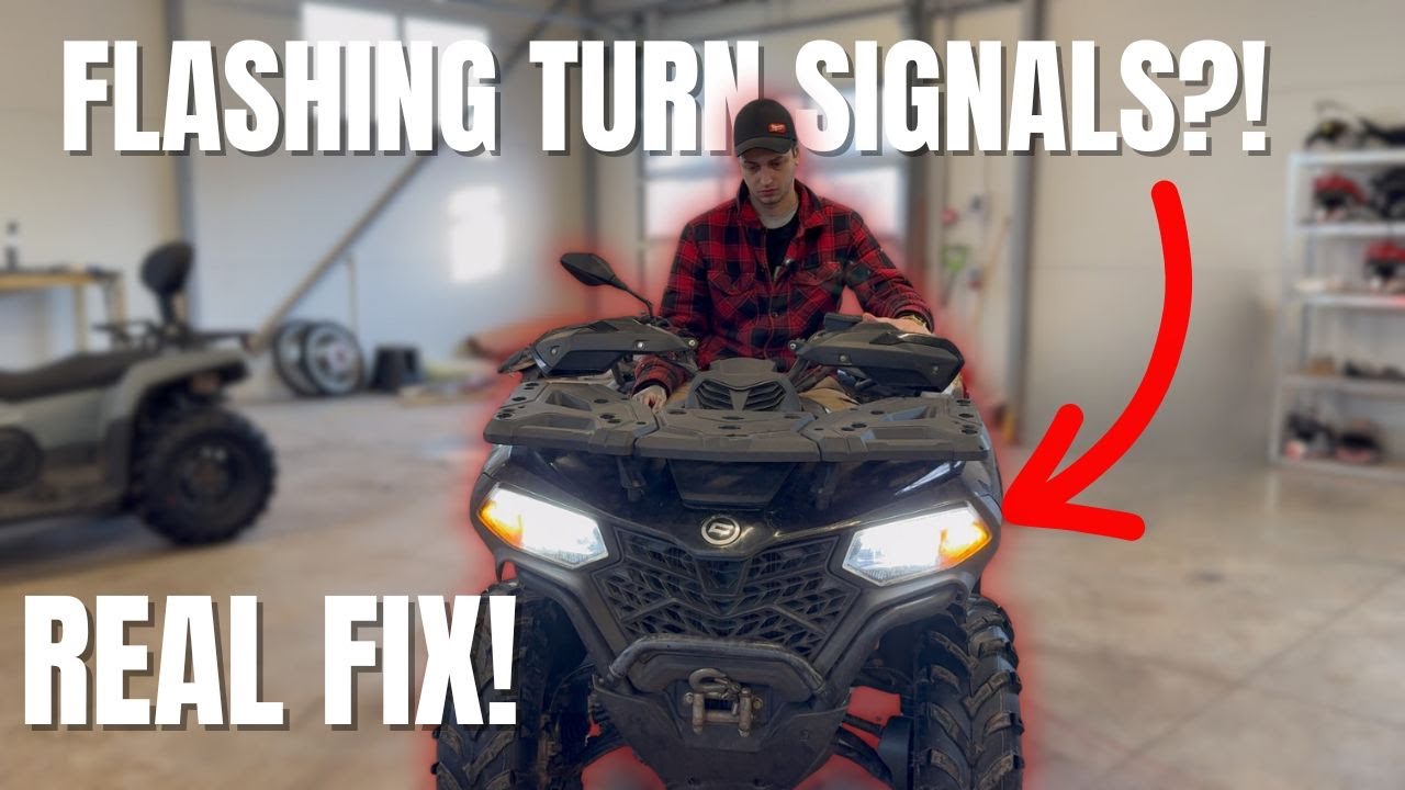 CFMOTO CFORCE 520L Turn Signals Flashing? HERE’S THE REAL FIX (Flasher Relay Replacement)