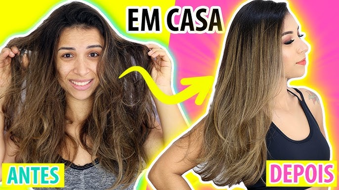 Cabeleireiro Profissional Processo Secagem Cabelo Clientes Com