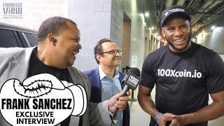 Frank Sanchez Wants to Fight Anthony Joshua Most Next & Reacts to Victory on Canelo vs. BJS Card