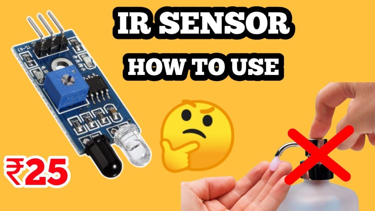 IR sensor working/use| आईआर सेंसर कैसे काम करता है|DR ELECTRONICS - YouTube