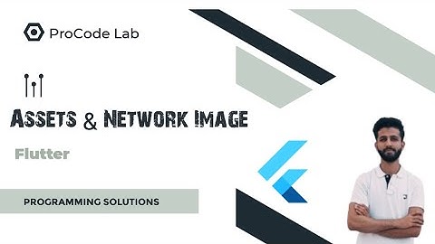 Lecture # 12 : Flutter Tutorial: Assets, Network Image & CircleAvatar Explained with Examples