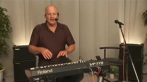 Adrian Scott Plays VP-770 (2/3) Advanced Features