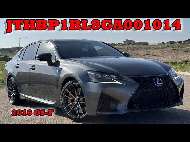 JTHBP1BL8GA001014 - 2016 GS-F - A DEEPER DIVE (EPISODE 0278) - YouTube
