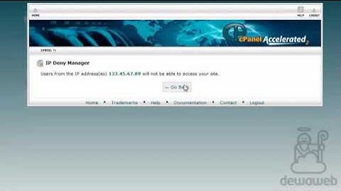 Bagaimana cara menggunakan IP Deny Manager di cPanel