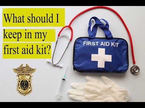 Content of First Aid Box.പ്രഥമ ശുശ്രൂഷ കിറ്റ് Chapter 2