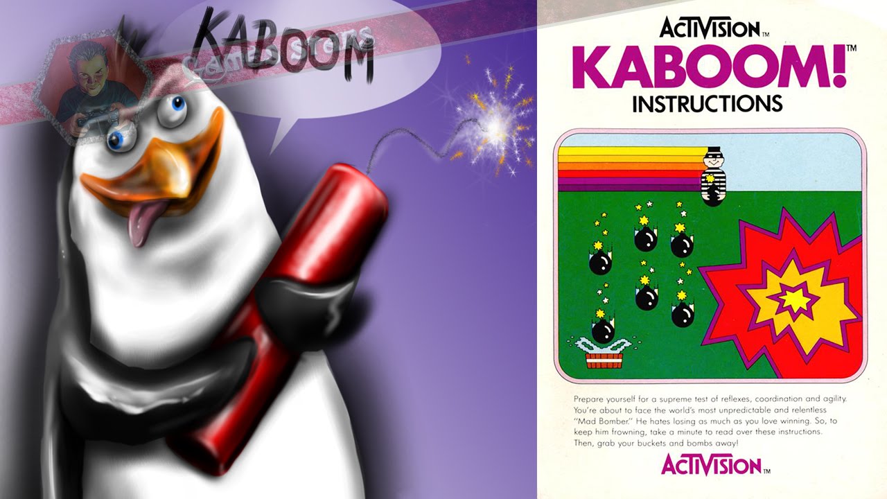 Мини прохождение игры - Kaboom! 